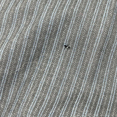 Calvin Klein Black Pinstripe 100% Wool 2-Piece Suit Men's Size 41R