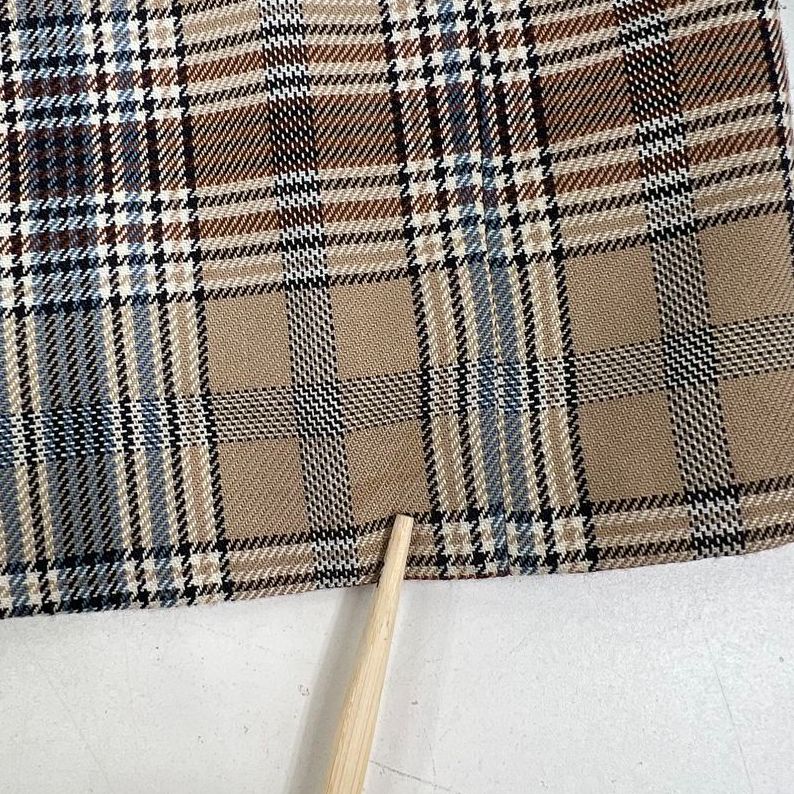 Vintage 1970s h.i.s. Mens Plaid Double Breasted Sport Coat Blazer Jacket Sz L