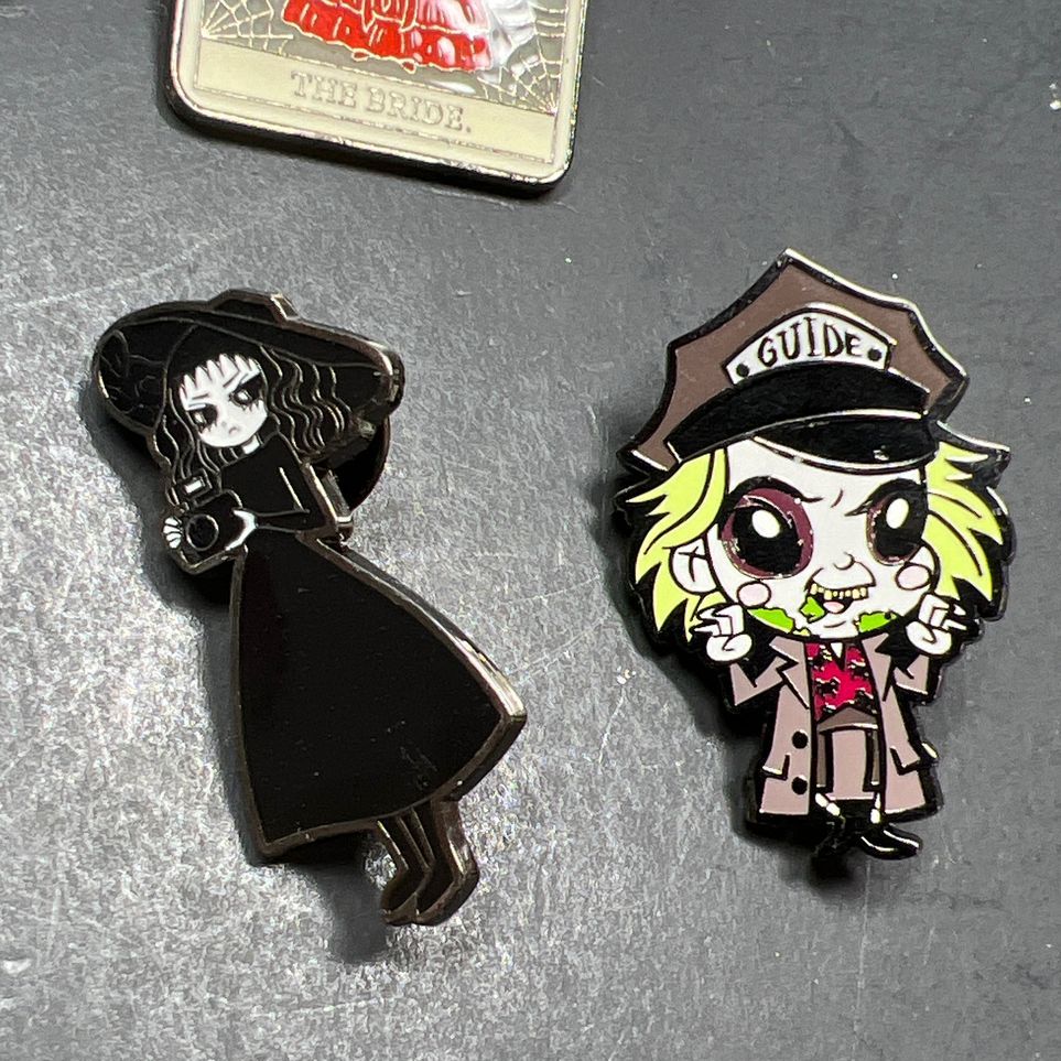 Beetlejuice Movie Collectible Pins