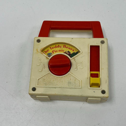 Vintage Fisher-Price Toy Lot Music Box Roll-A-Round Activity Center 70s-90s
