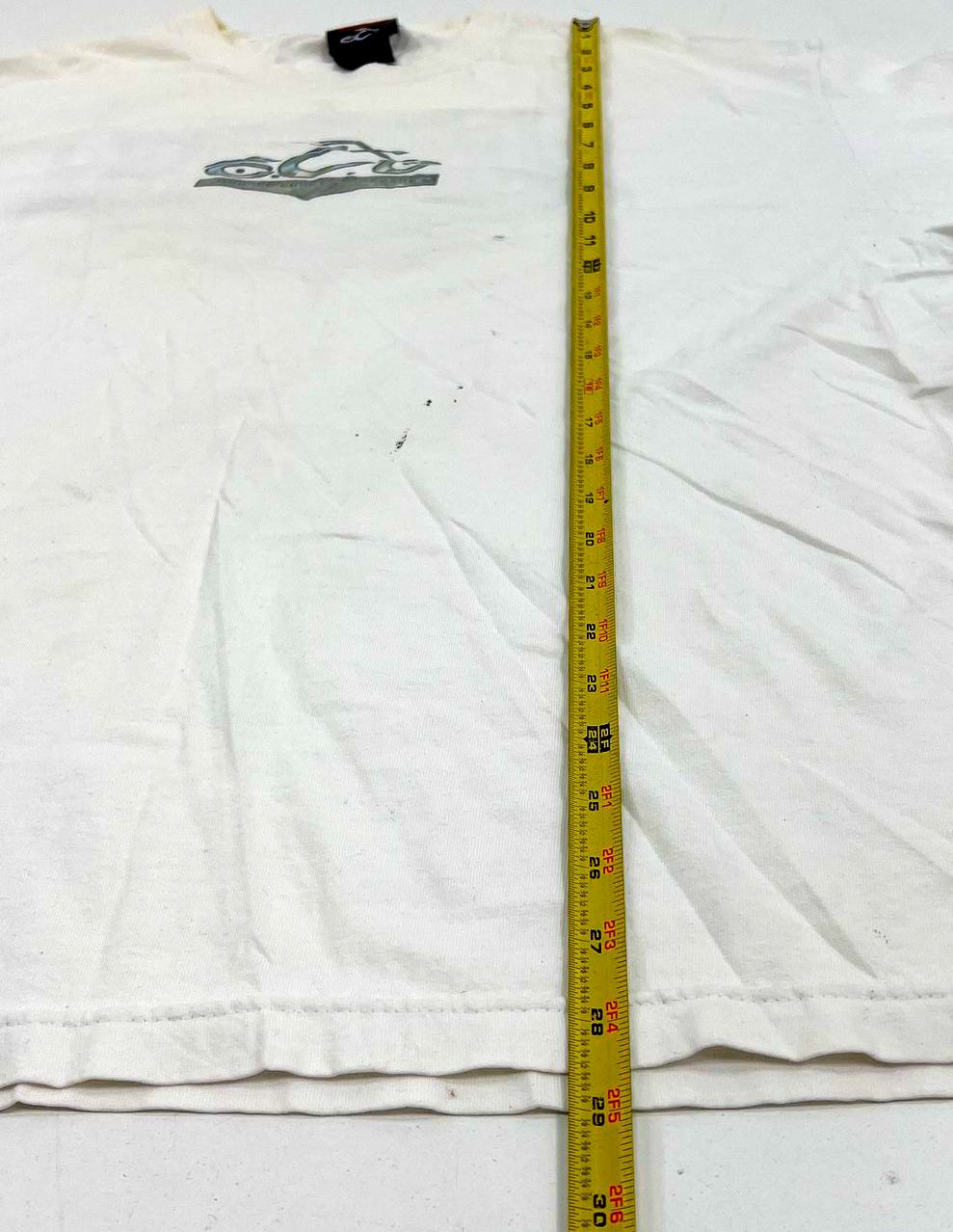 Vintage Y2K Orange County Choppers Graphic Biker T-Shirt Mens XXL Flames