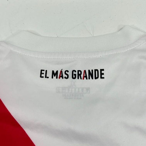 Adidas River Plate 2020/21 Home White Red Soccer Football Jersey Men's XL