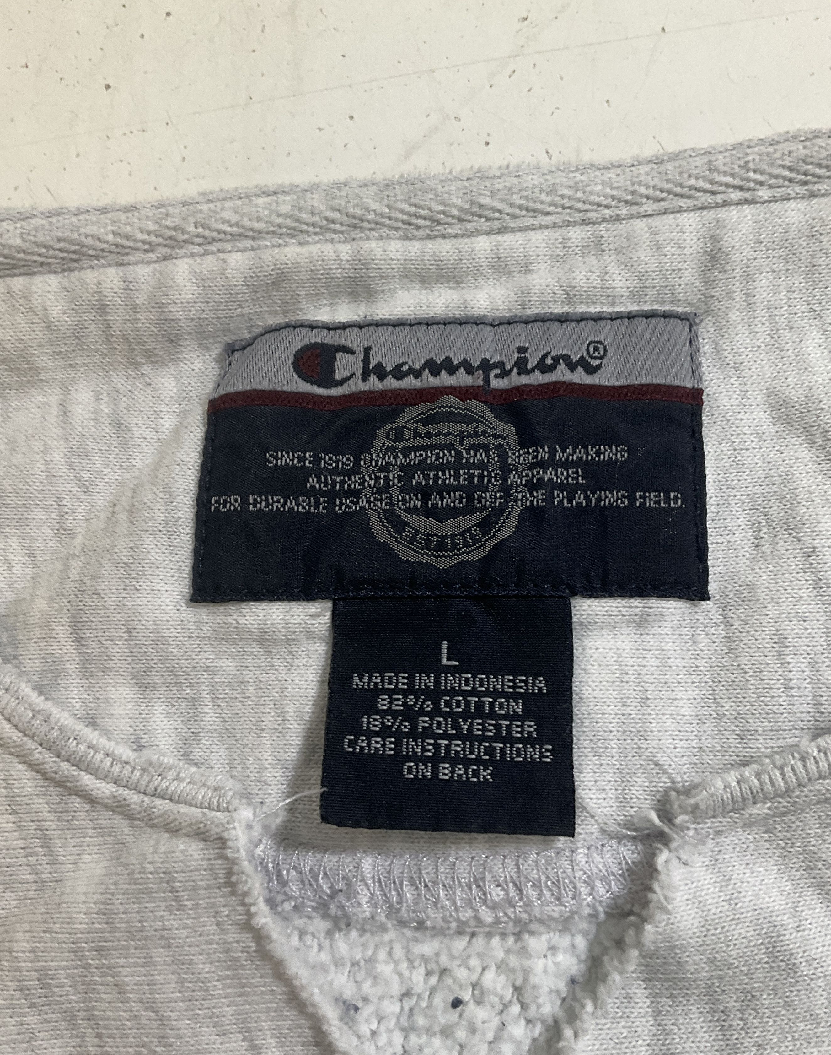 Vintage Y2K Champion NW Missouri State Bearcats Crewneck Sweatshirt Mens L Gray