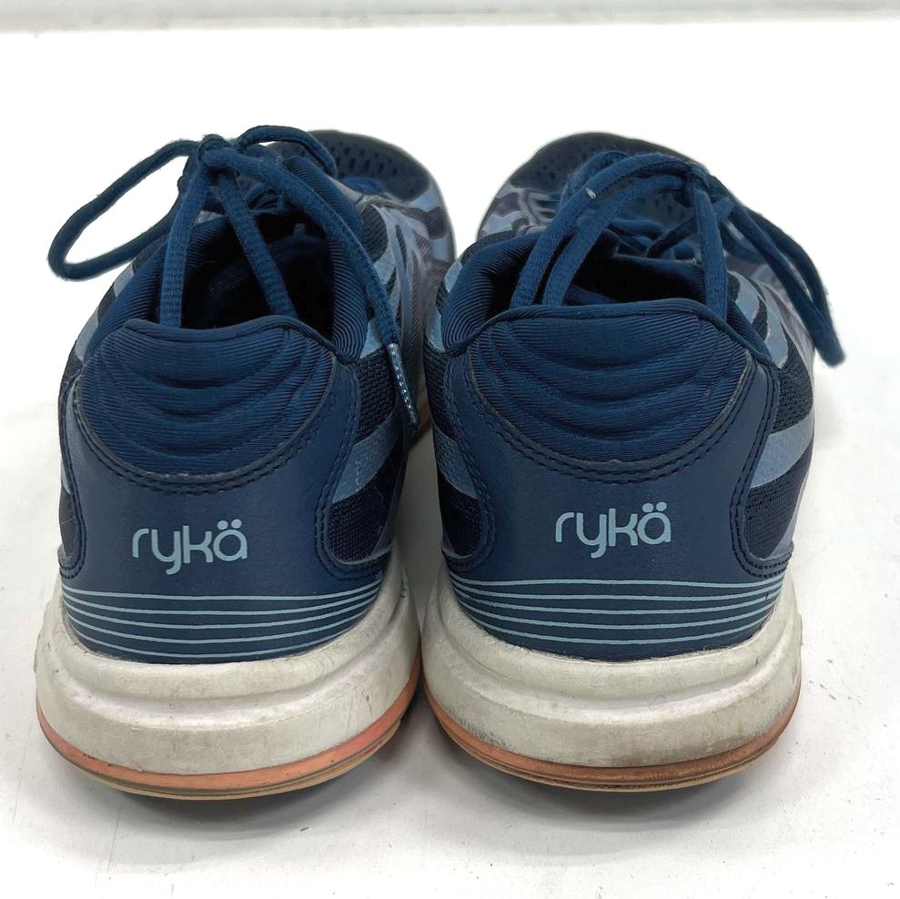 Ryka Devotion Plus 3 Blue Pink Walking Shoes Women's Size 10
