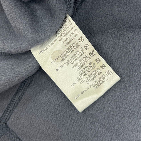 Bogner Navy Fleece 1/4 Zip Mock Neck Pullover Women's Size M