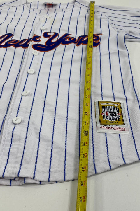 Headgear Classics NY Lincoln Giants Negro League Pinstripe Jersey Men's Size M