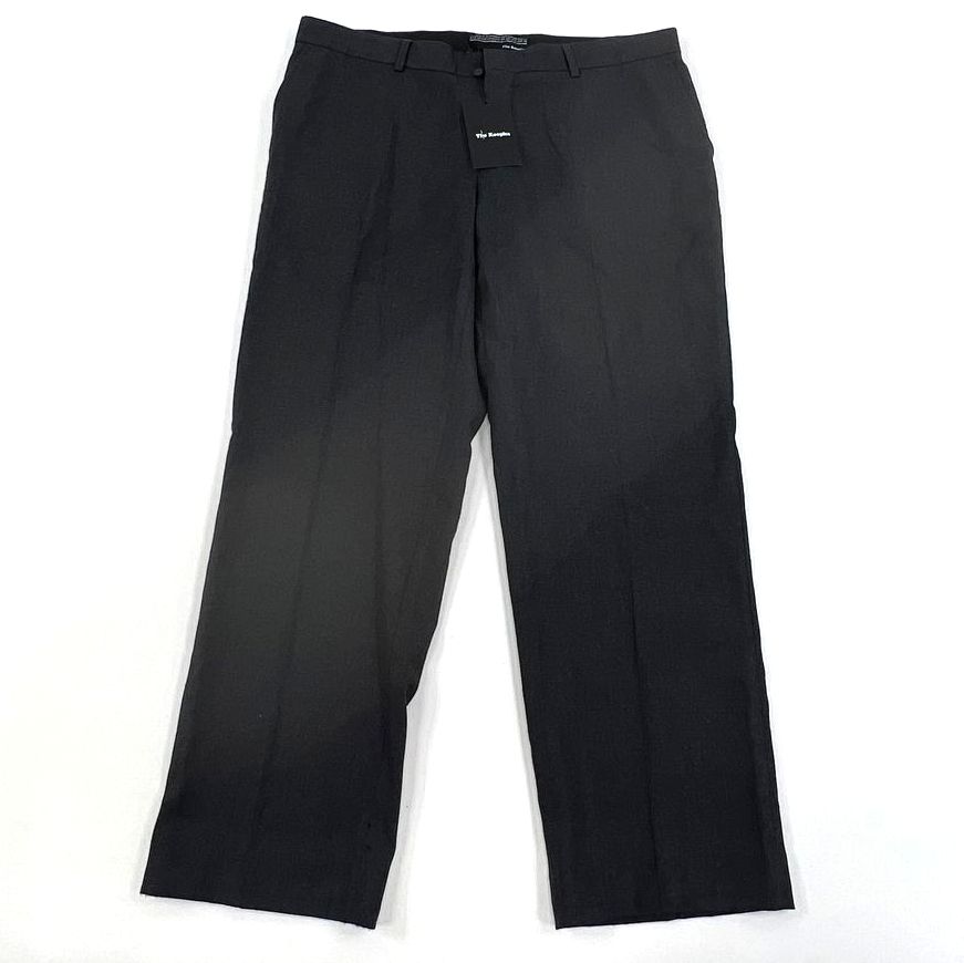 NWT Women's The Kooples France Dark Grey Plain Pants Slacks - Size 54