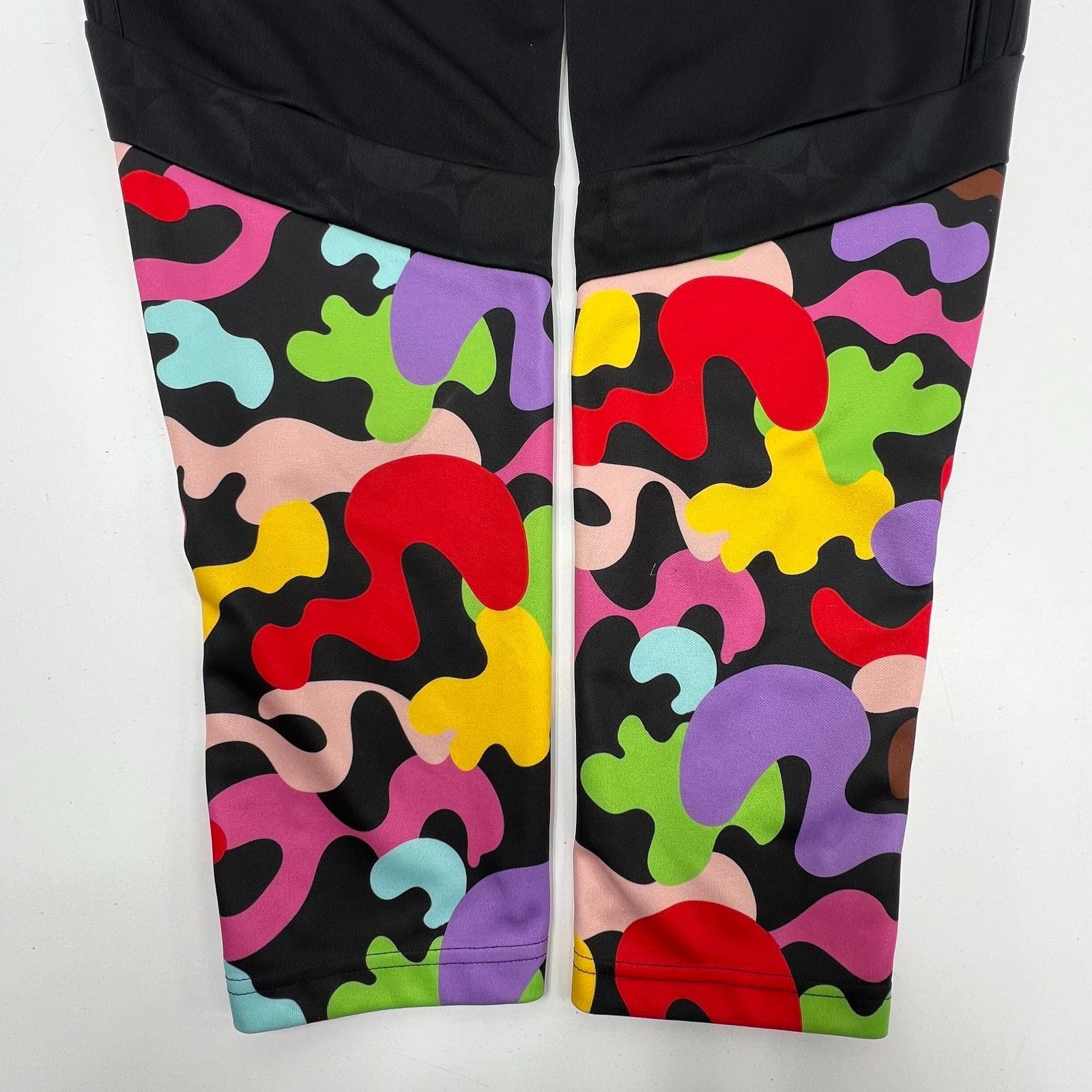 Adidas x Rich Mnisi Tiro Track Pants Black Multicolor Abstract Print Men's Size
