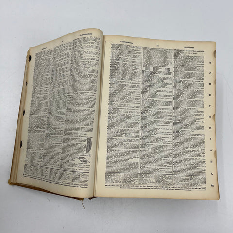 1949 Webster's New International Dictionary Second Edition Unabridged Merriam