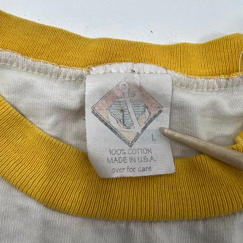 Vintage 1980 Roger Daltrey McVicar Promo T-Shirt Single Stitch Made USA Sz L