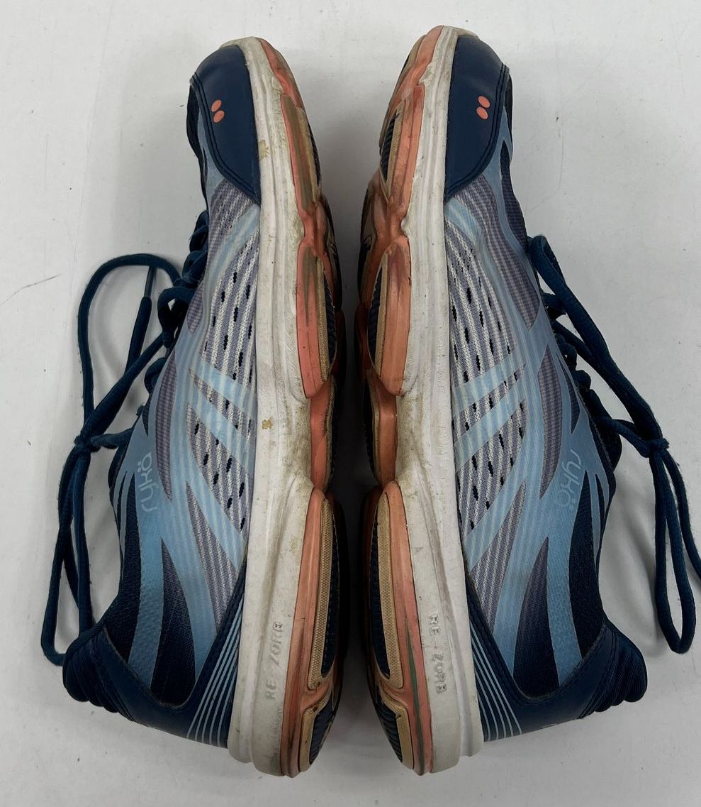 Ryka Devotion Plus 3 Blue Pink Walking Shoes Women's Size 10