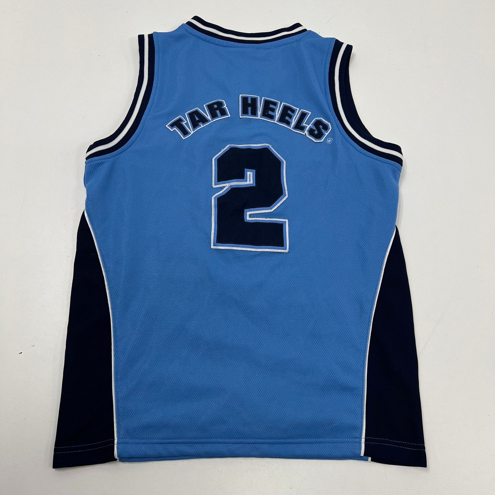 North Carolina UNC Tar Heels Basketball Jersey #2 Colosseum Athletics YOUTH Lg