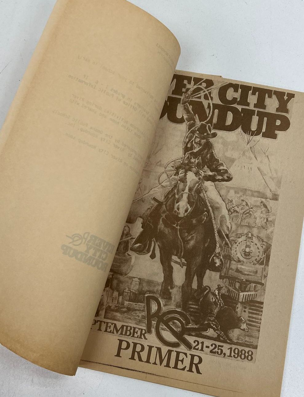 Vintage River City Rodeo Roundup Lot 1988-2006 Programs Primer Newspaper