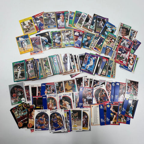 300+ Sports Card Lot Baseball Basketball Football 80s 90s Junk Wax Era