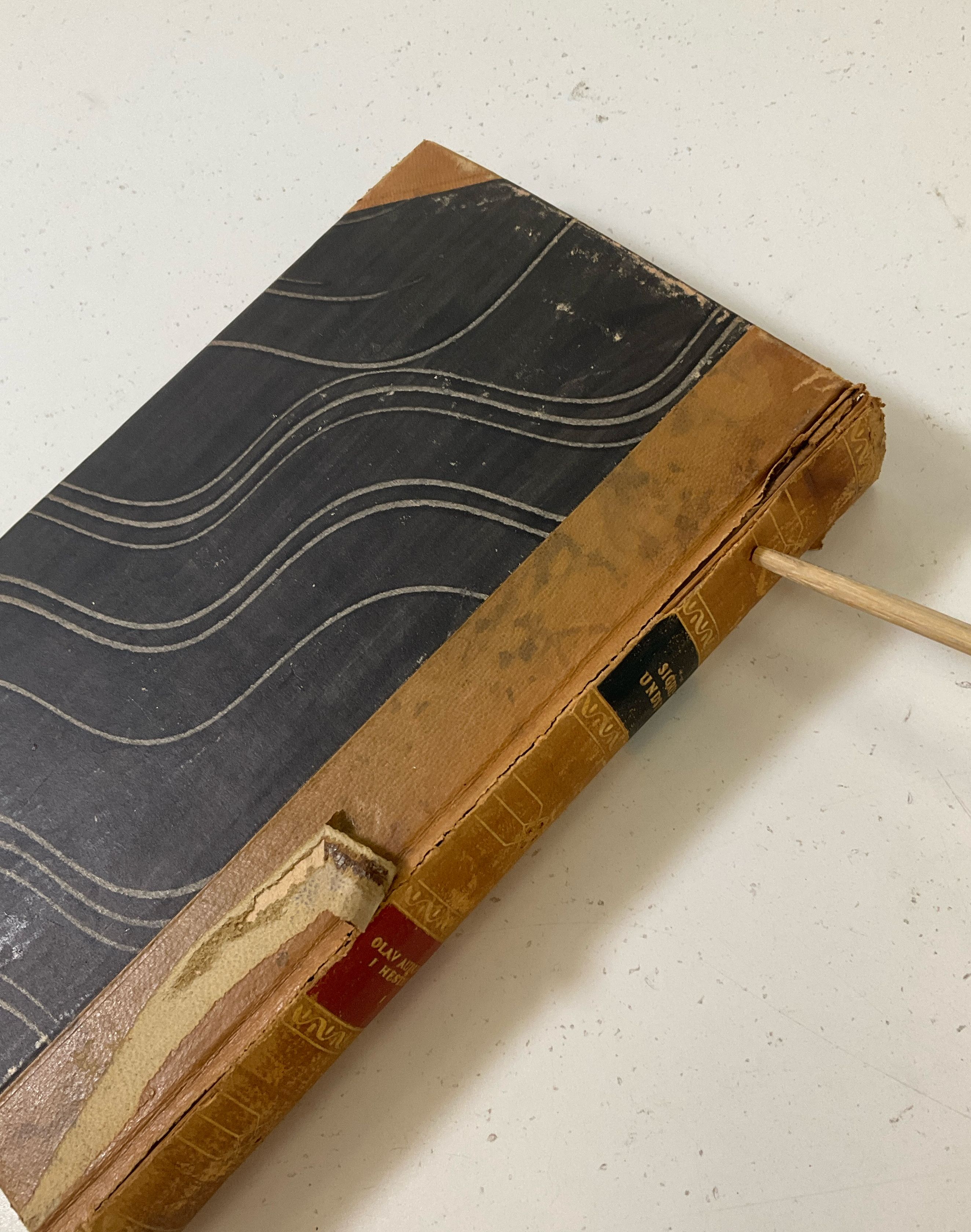 Vintage Sigrid Undset Olav Audensson Norwegian HC Book 1932 Medieval Novels