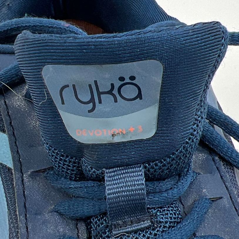 Ryka Devotion Plus 3 Blue Pink Walking Shoes Women's Size 10