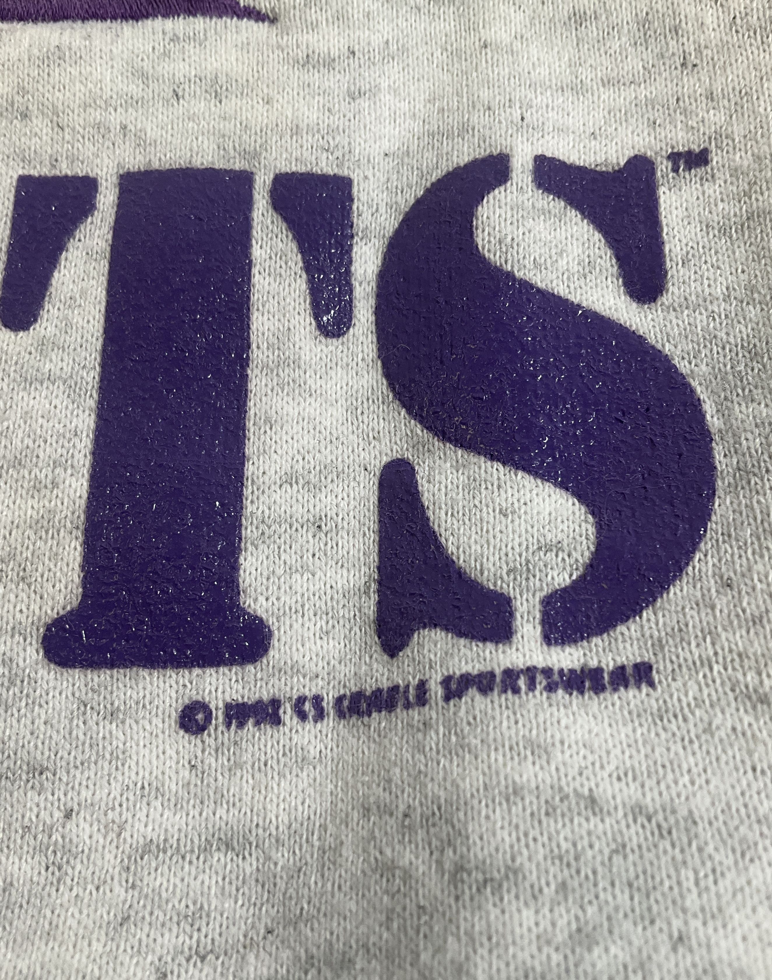 Vintage 90s Crable Kansas State Wildcats Sweatshirt Crewneck USA Made Mens M