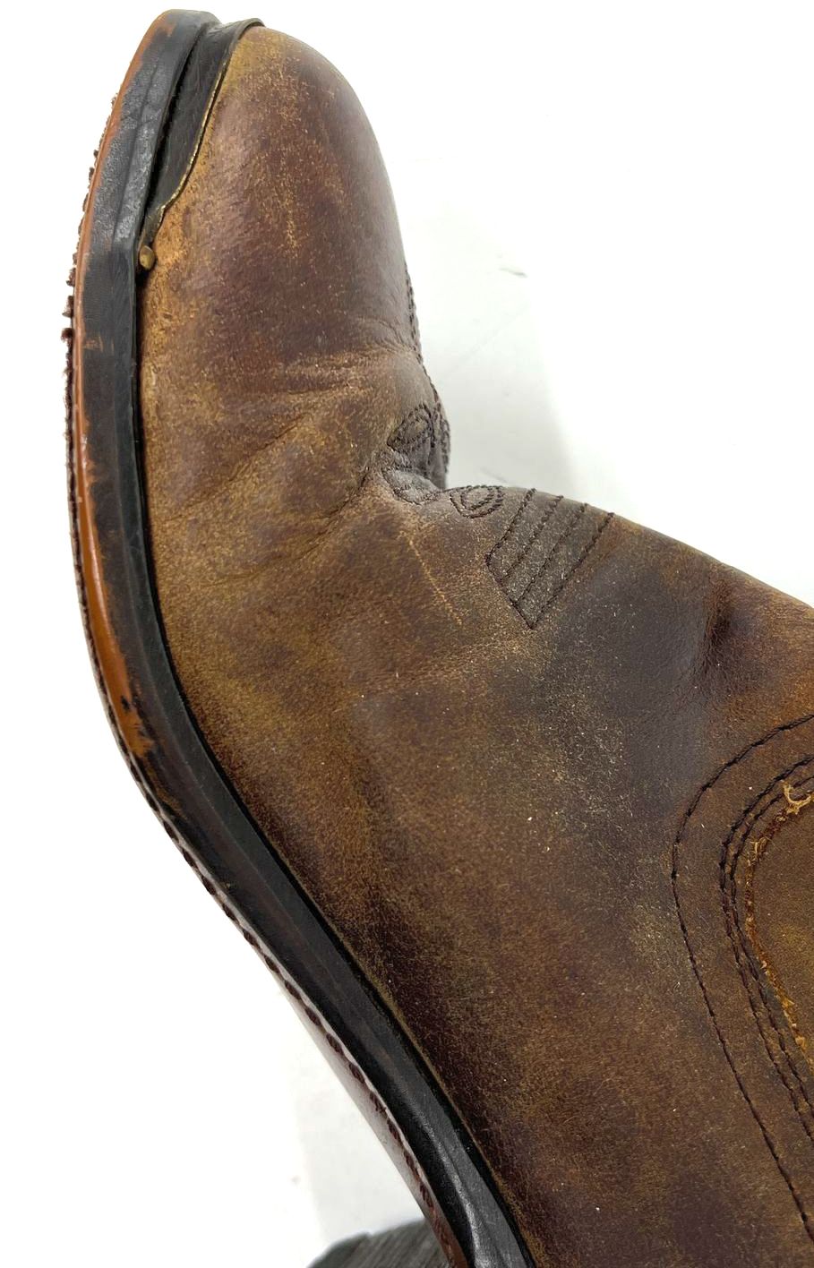 Durango Crush RD542 Brown Slouch Western Cowboy Boots Womens Size 6
