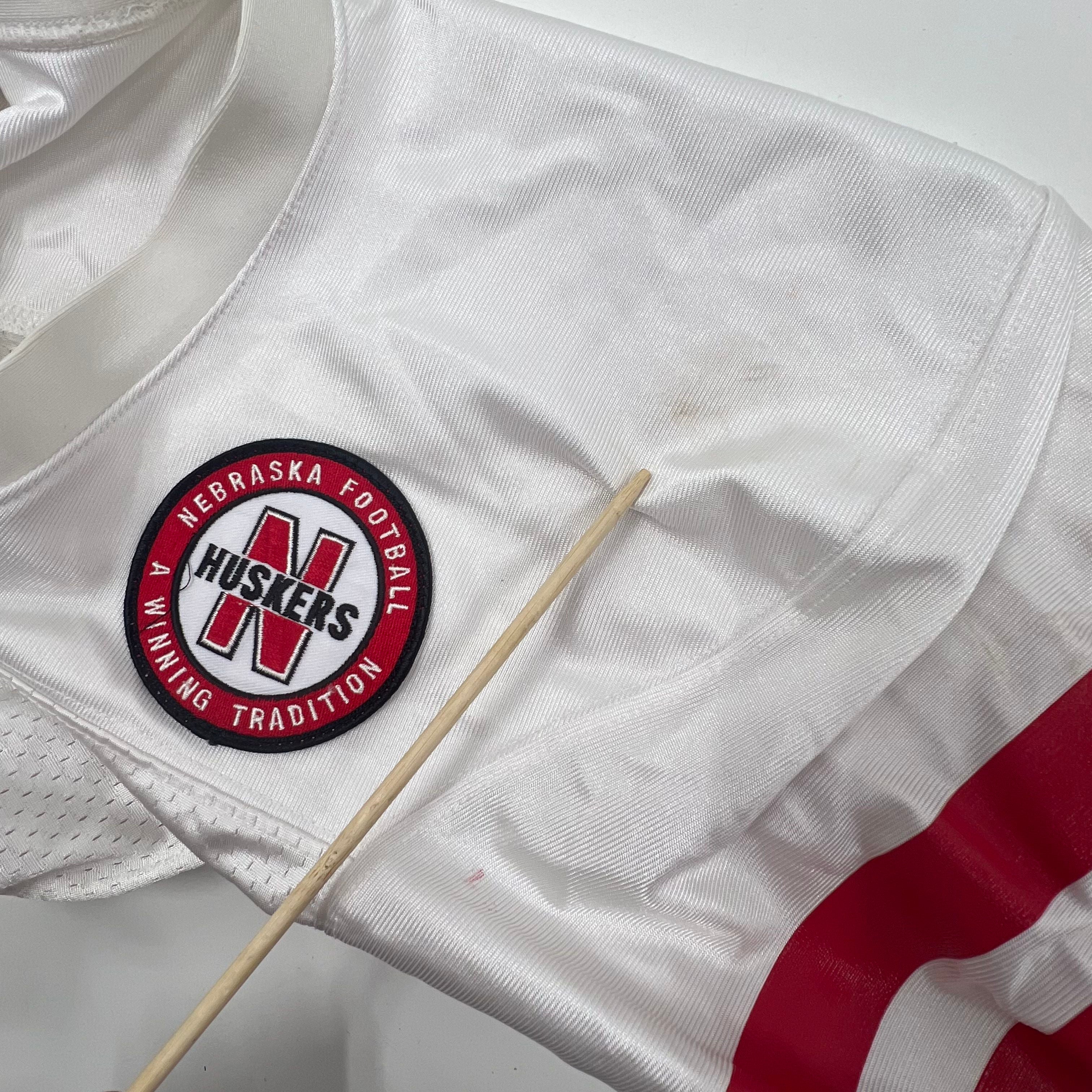 Adidas Nebraska Huskers Football Jersey Dress White Women's 44 Medium?