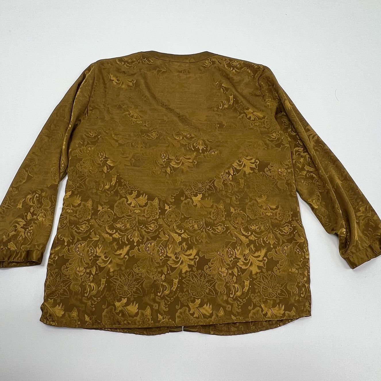 Vintage Victoria's Secret Gold Label Pajama Set Small Bronze Gold Tone