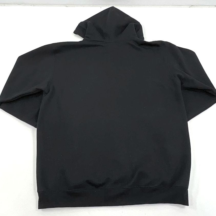 Unisex 2008 Oscars Awards Full Zip Plain Black Hoodie - Size Large