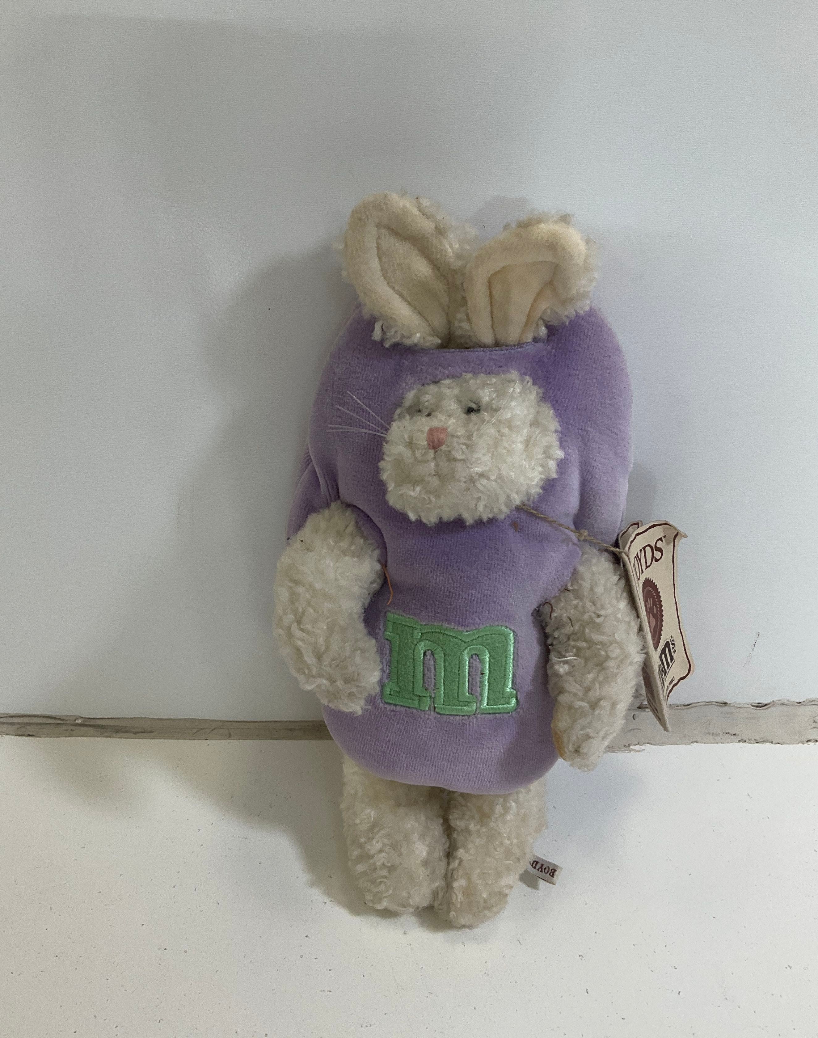 Vintage Boyds Collection M&M's Plush Bunny Lot 3 Easter Collectible Toys