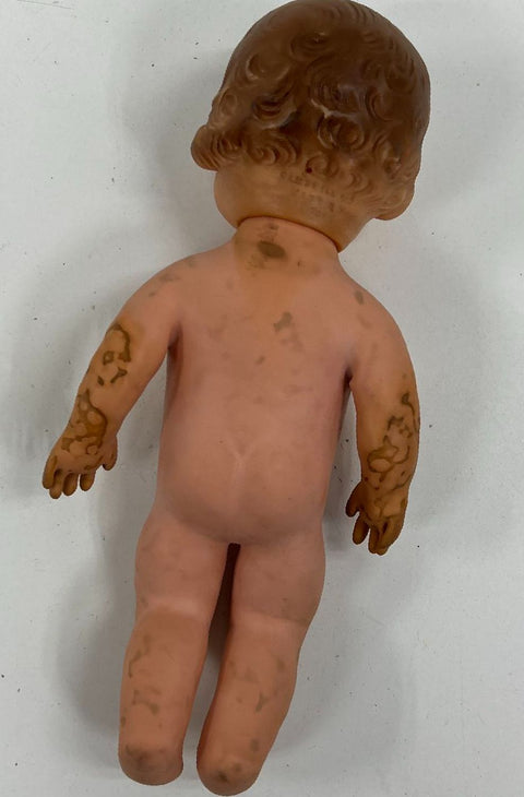 Vintage Lot Kellogg's Crackle Doll Bank & Campbell's Kids Ideal Toy