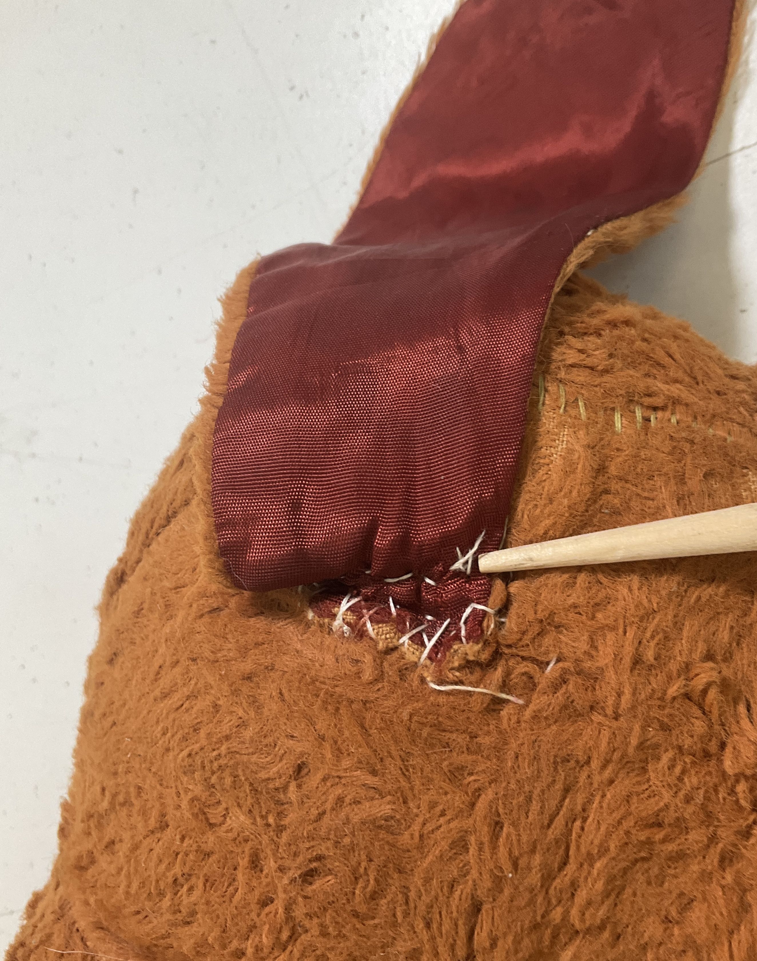 Vintage Basset Hound Plush Stuffed Animal Dog Toy Sad Droopy Eyes 12"