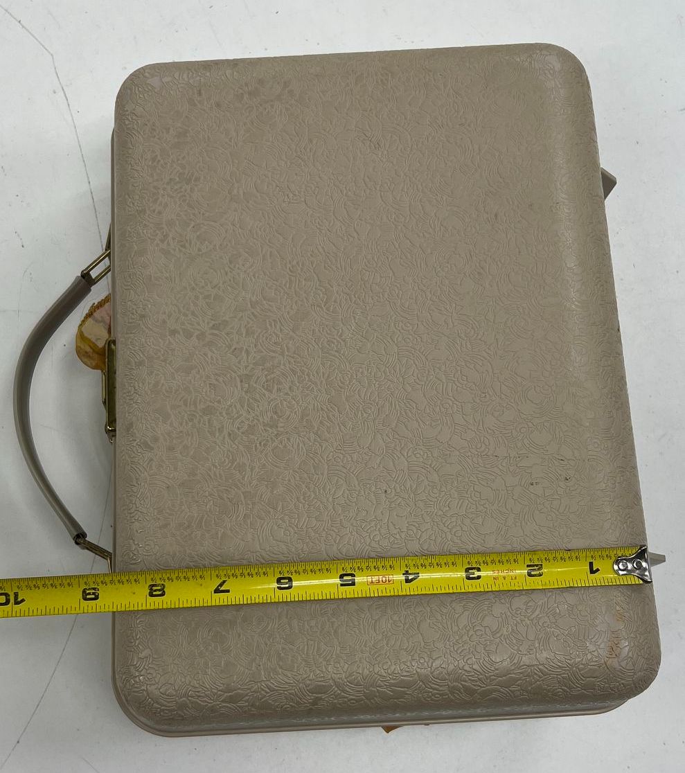Vintage 70s Hamilton Beach Fashion Aire Portable Hair Nail Dryer Bonnet Case