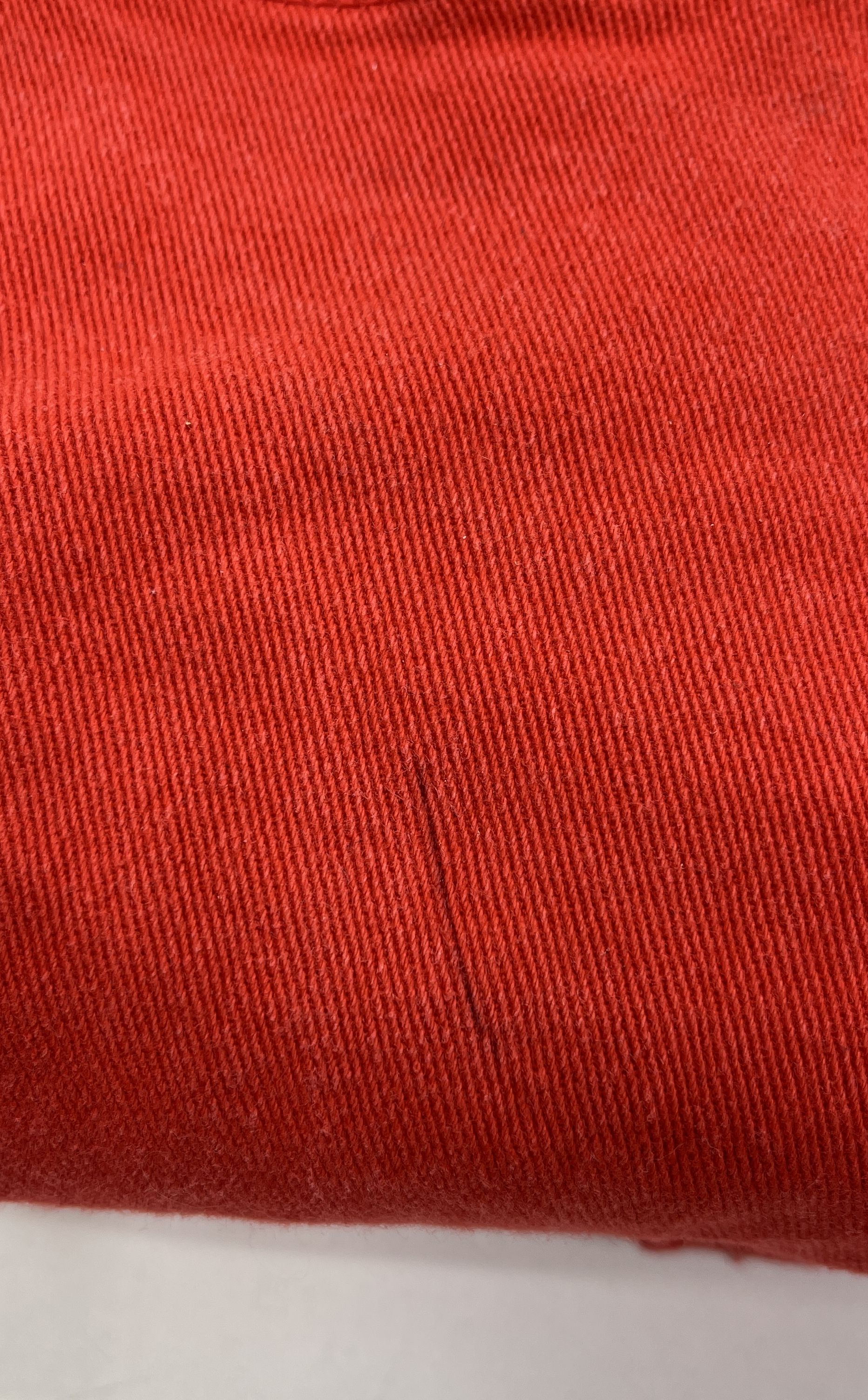 Si Tu Veux Red L'homme Super Stacké Flare Leg Cargo Jeans Men's 32 NWT