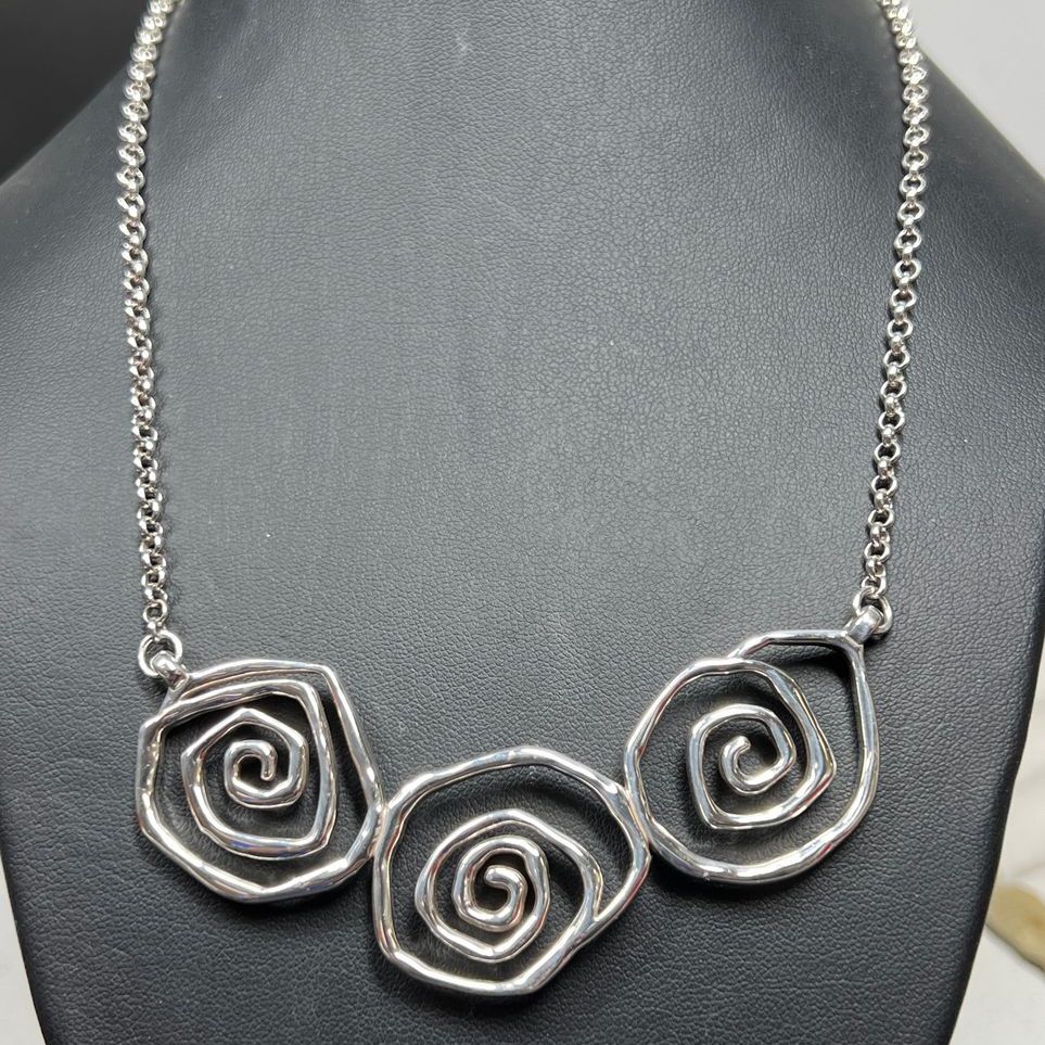 Brighton Spring Sprang Silver Plate Necklace NWT