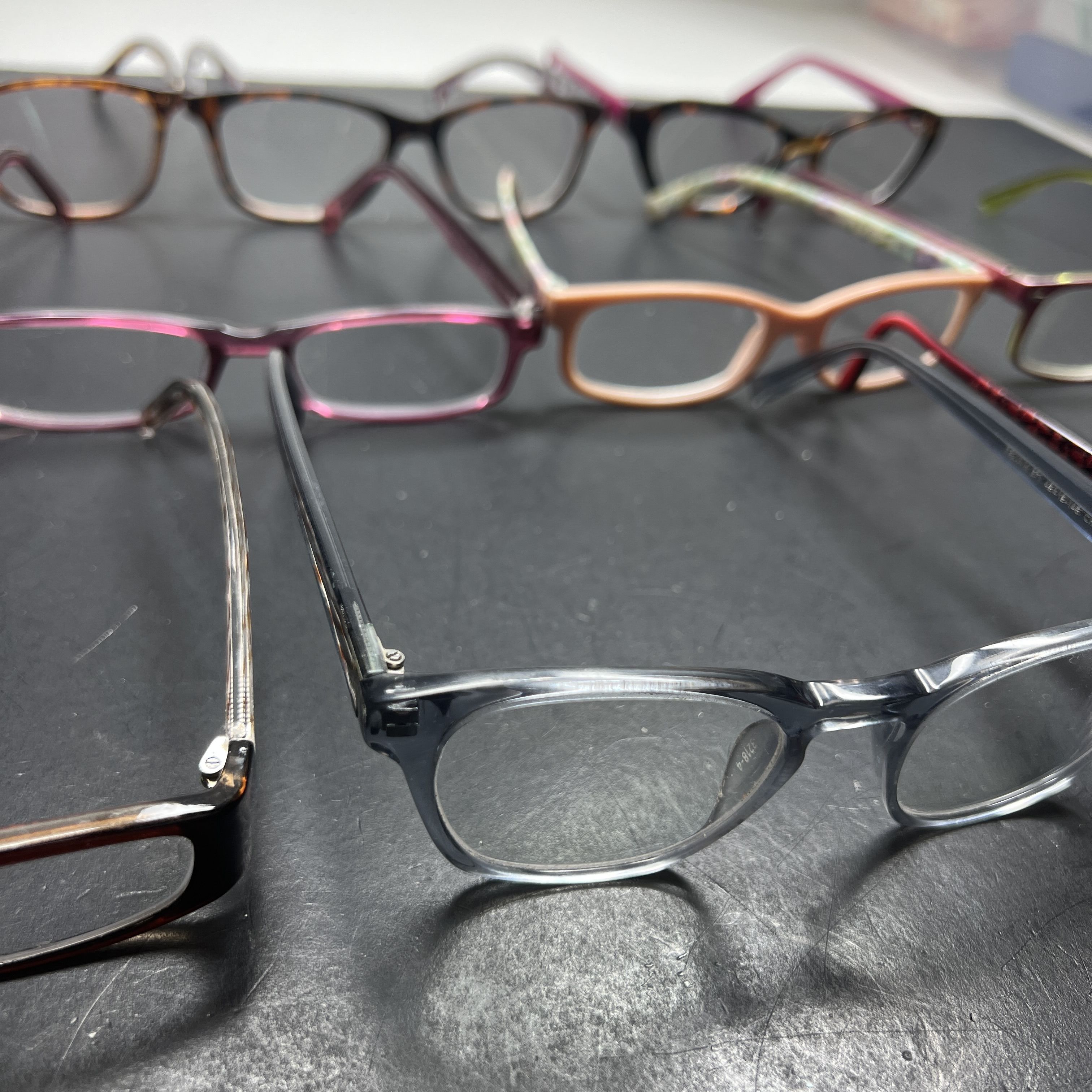 Lot Eyeglasses Plastic Frames Assorted Styles *Need Lenses* Optique B.U.M. Etc.