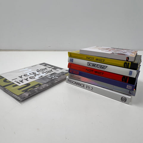 NCT 127 NCT Dream K-Pop Album CD Lot of 8 Neo Zone Resonance Regular Irregular