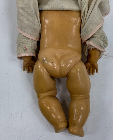 Vintage American Character Composition Bent Limb Baby Doll Sleep Eyes 13"