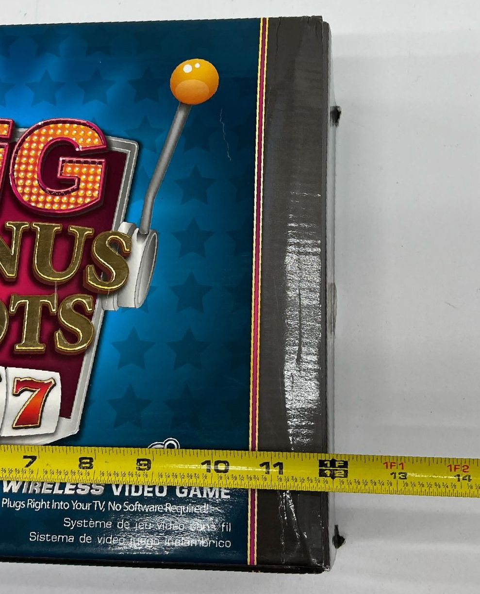 NIB Senario Big Bonus Slots Wireless TV Video Game