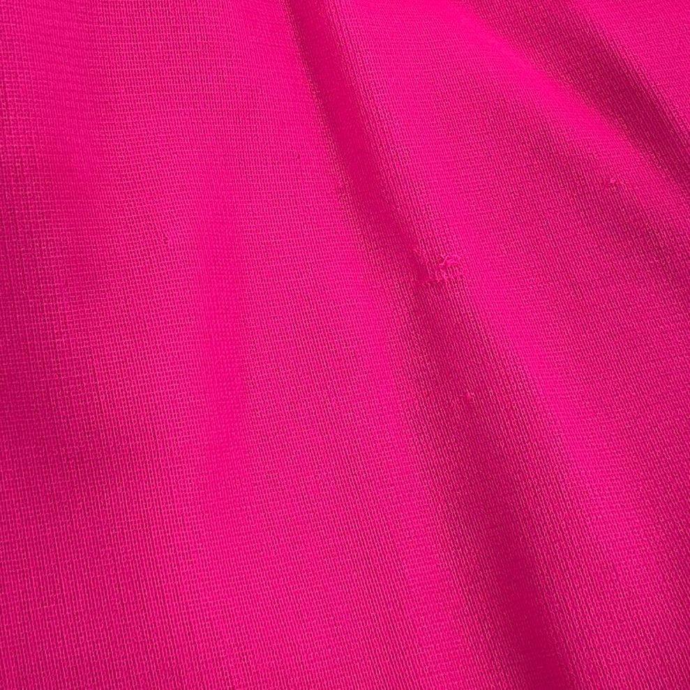 VTG Y2K Junior's City Triangles Hot Pink Beaded Hi-Lo Homecoming Dress - Size 9