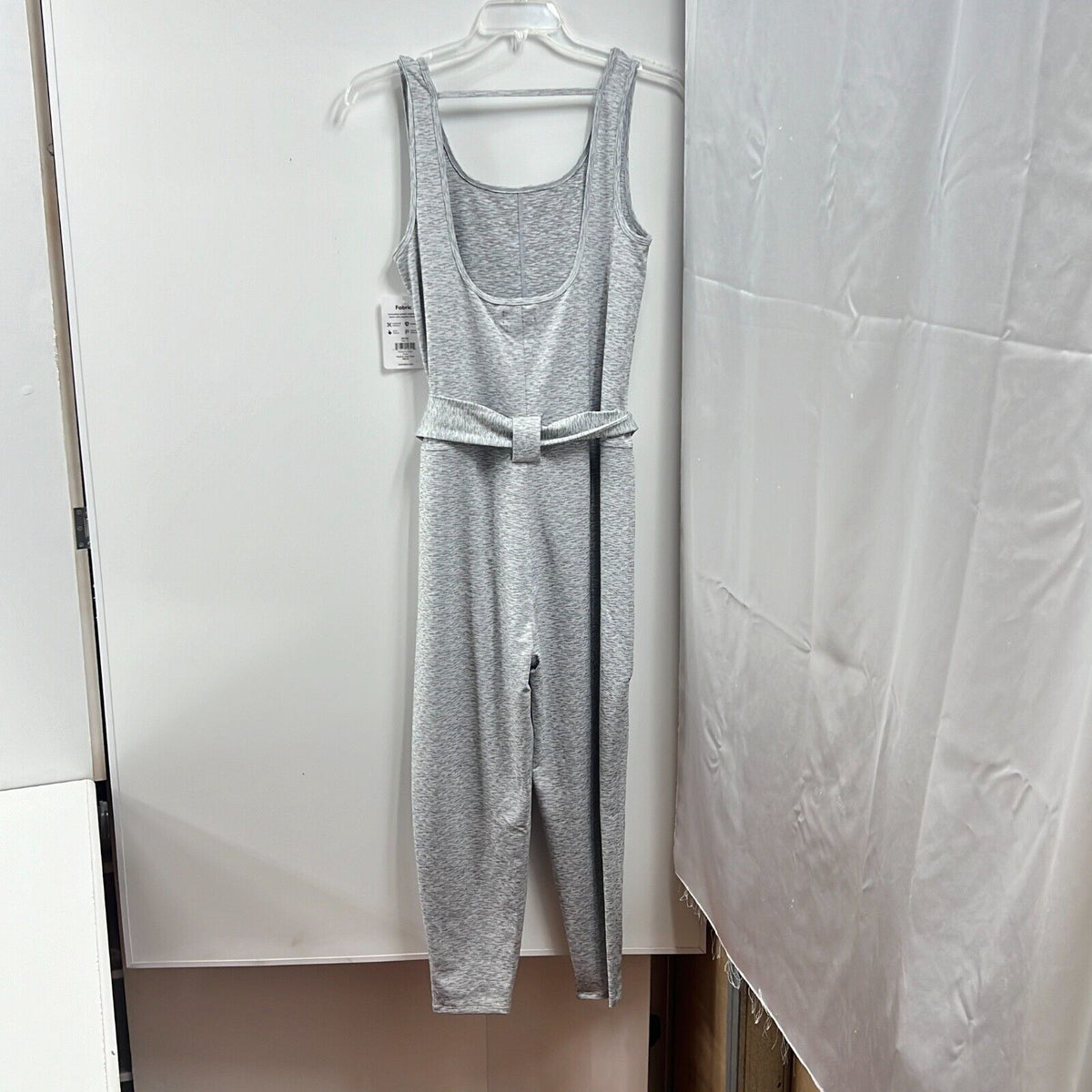 NWT Jo + Jax Women's Gray Premium Dance One-Piece Weekend Jumper Size M 6-8