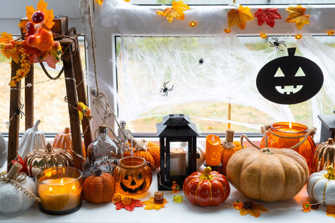 Transform Your Home into a Haunted House with Thrifted Decor