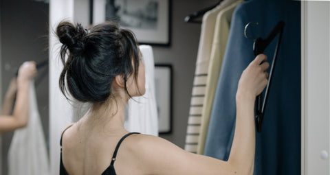 Thrifted work wardrobe