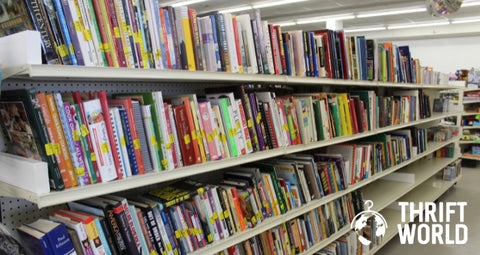 Six tips for thrifting books