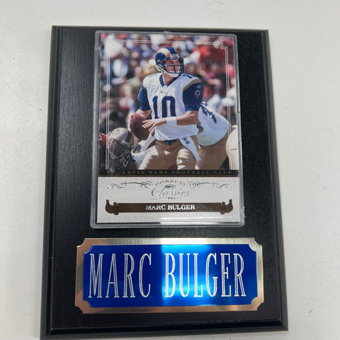 Torry Holt Marc Bulger Joba Chamberlain 3 Sports Card Plaque Lot NFL MLB Rams