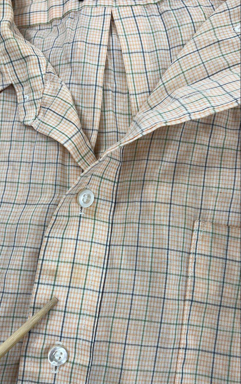 Vintage 70s Men's Button Up Shirt Lot of 5 Towncraft Montgomery Ward Sz M