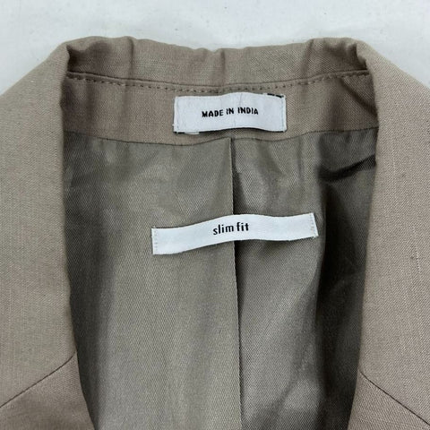 NWT Calvin Klein BODY Tan Slim Fit Blazer Sport Coat Jacket Men's Size M