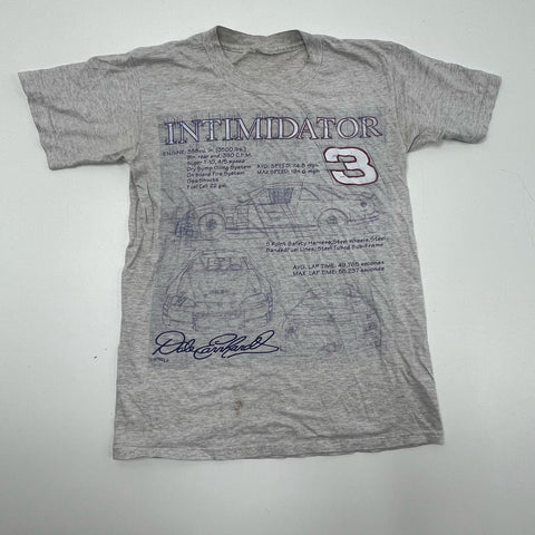 Vintage Nutmeg Dale Earnhardt T-Shirt The Intimidator #3 NASCAR Single Stitch