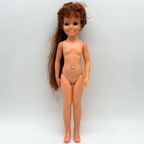 Ideal Toy Corp Krissy Doll Vintage 1969 Growing Hair Mechanism 18 Inch