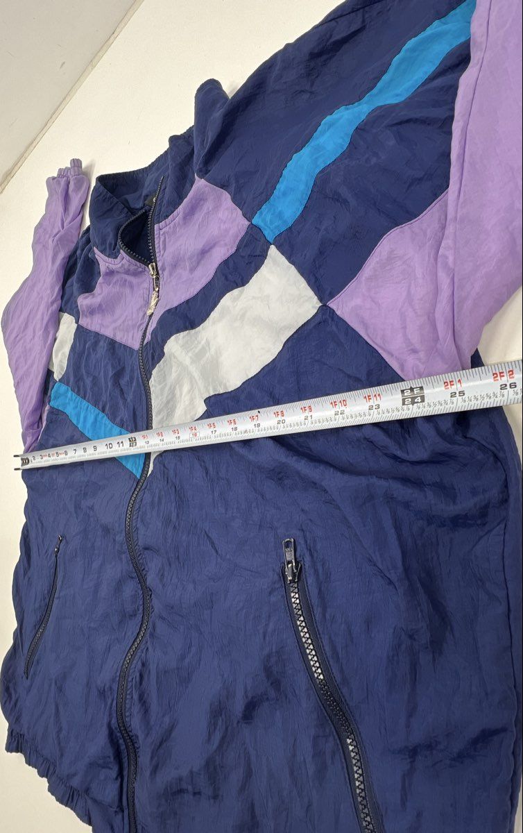Vintage 90s Christian Dior Monsieur Colorblock Nylon Windbreaker