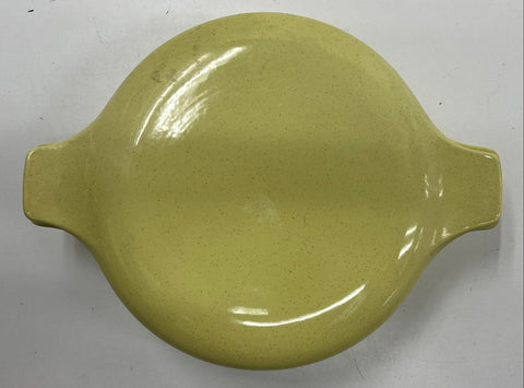 Speckled Ceramic Casserole Dish With Lid 13" Mid-Century Modern