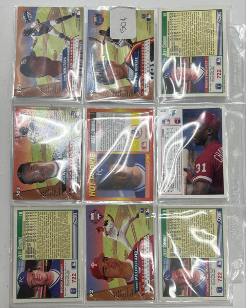 Baseball Card Lot 1970s-1990s Topps Score Fleer Ultra 3 Lbs See Photos