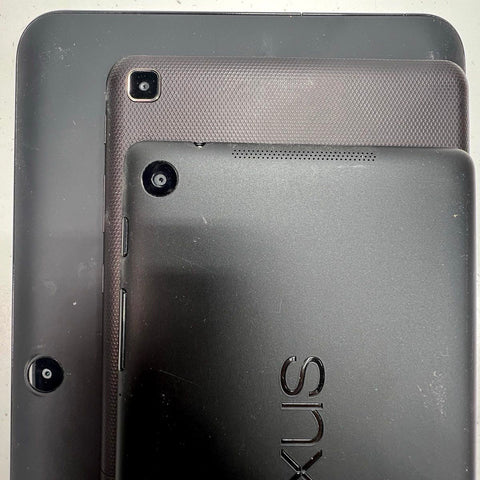 Mixed Brand Tablet Lot 6 Pieces LG Samsung Nexus Verizon For Parts Only