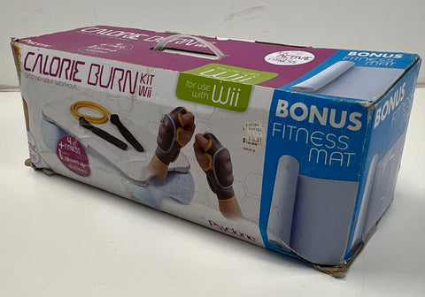 Psyclone Calorie Burn Kit Nintendo Wii Fitness Lot 2 With Mats & Bands